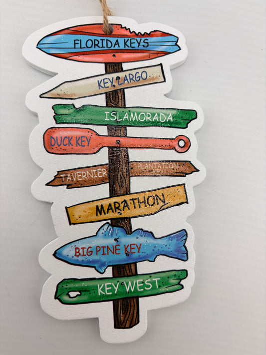 Florida Keys Christmas Tree Ornaments