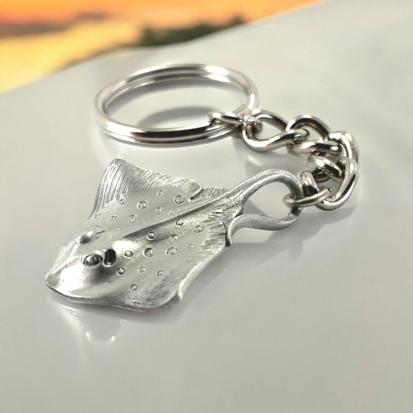Stingray Keychain with Realistic Details
