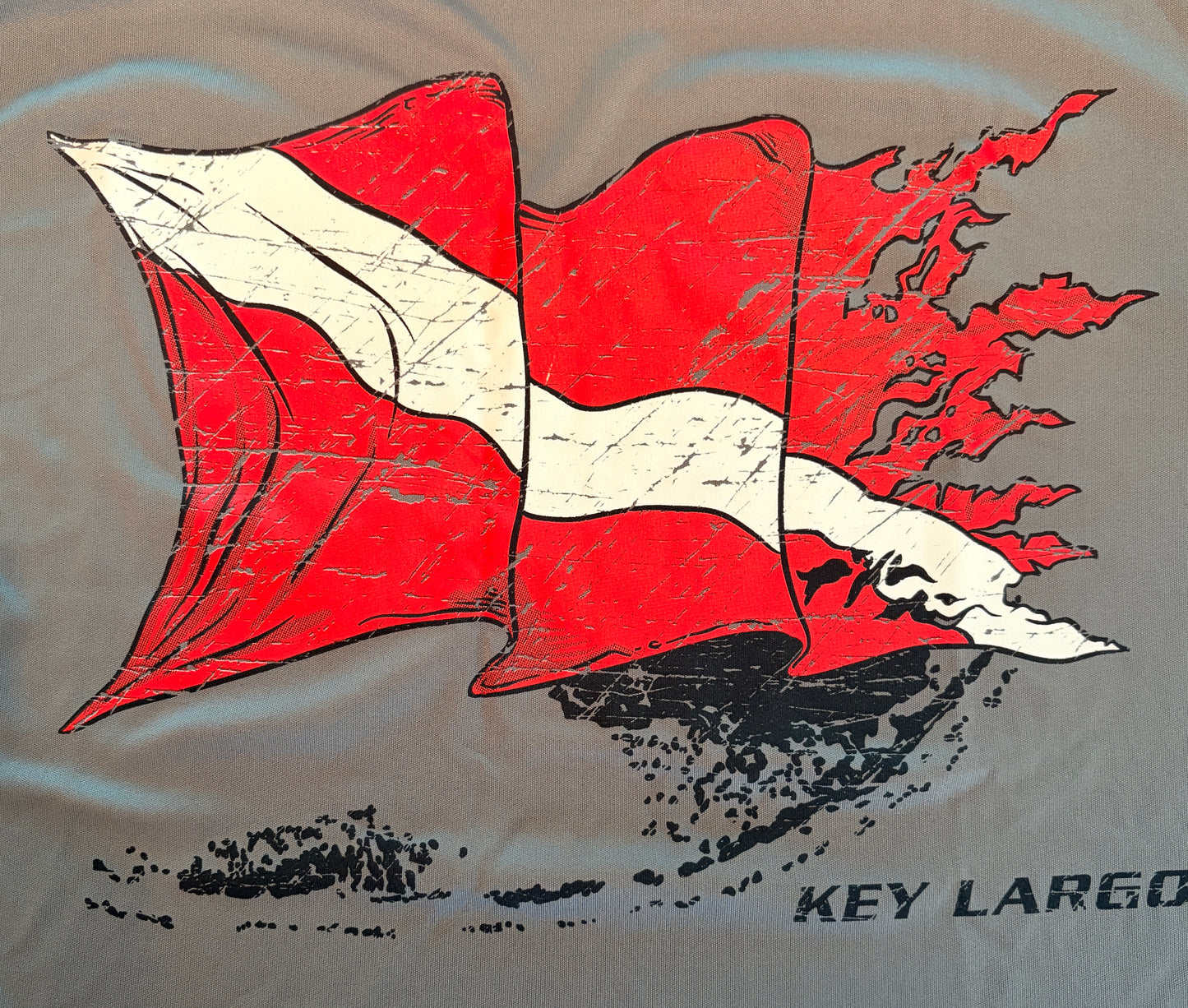 Unisex Long Sleeve Rash Guard – UPF 50+ Dive Shirt Keys Dive Flag