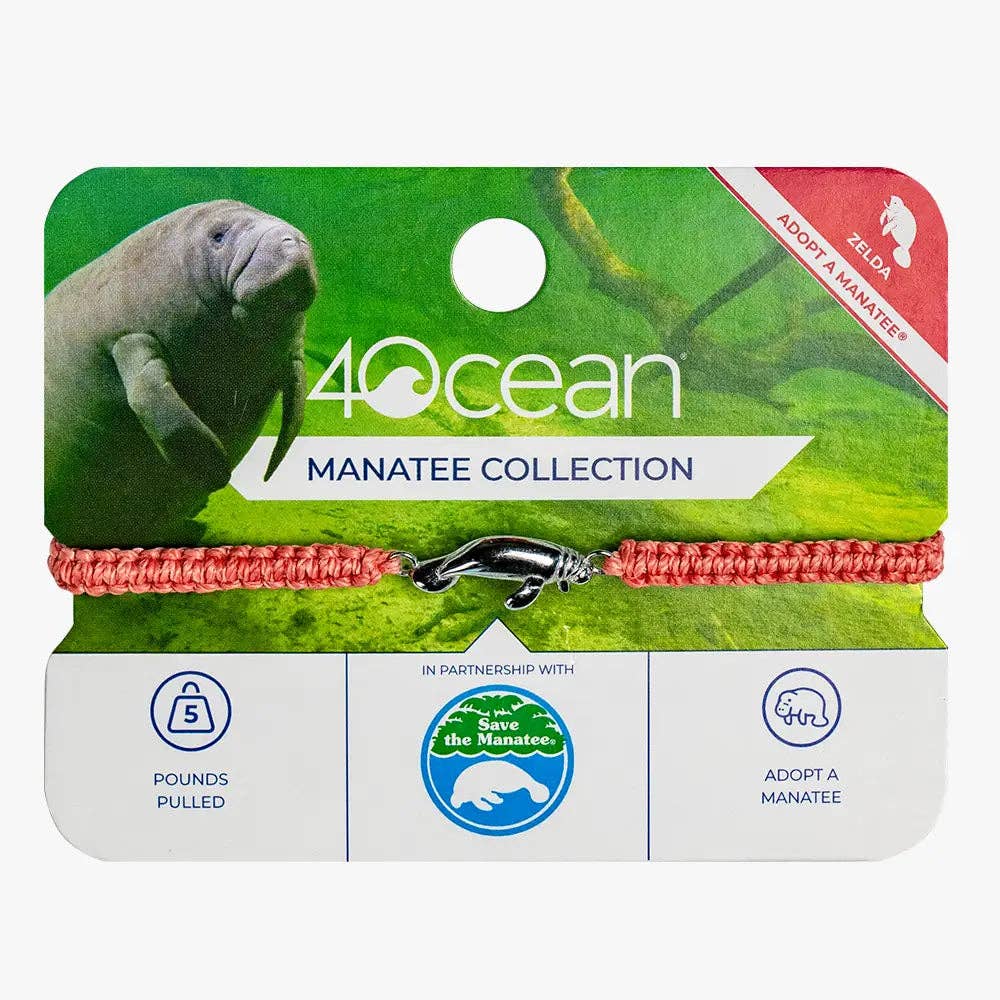 4ocean Adopt a Manatee Bracelet - Zelda [6-pack]