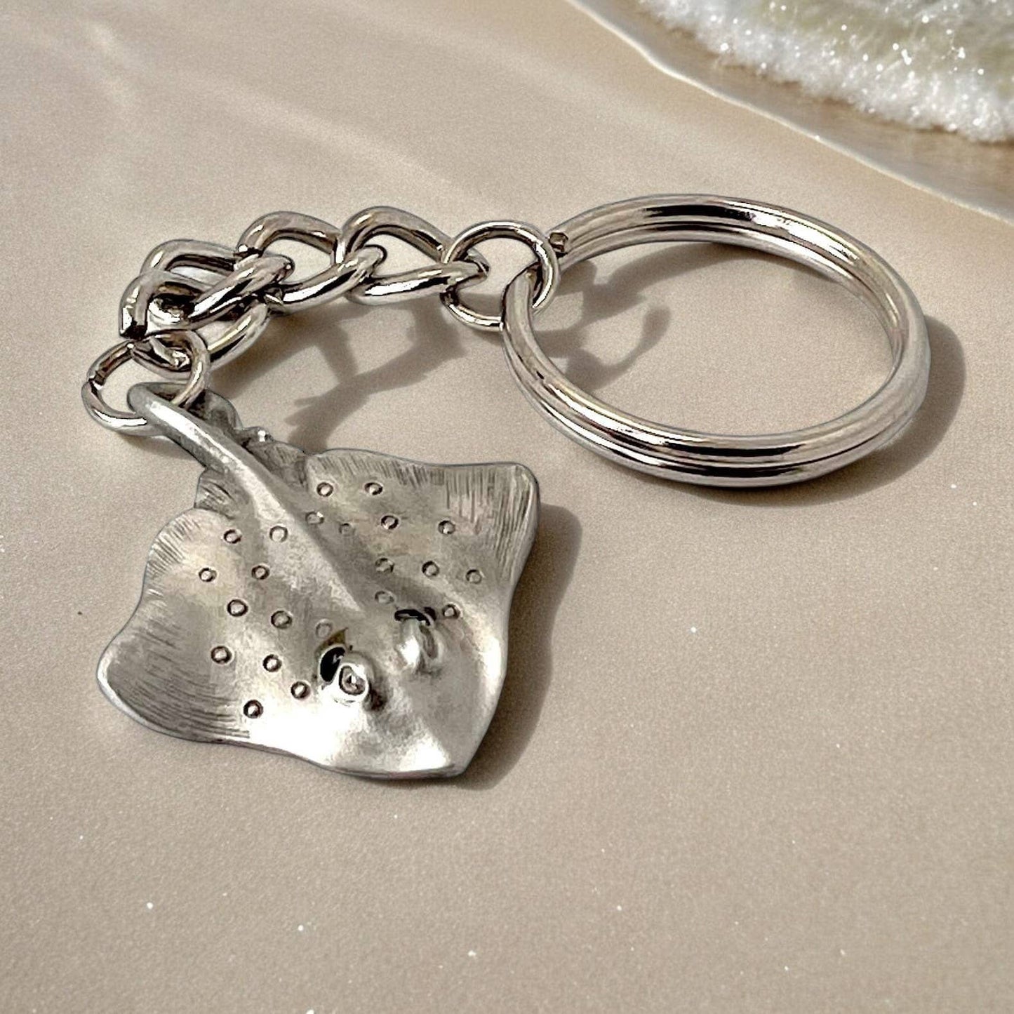 Stingray Keychain with Realistic Details
