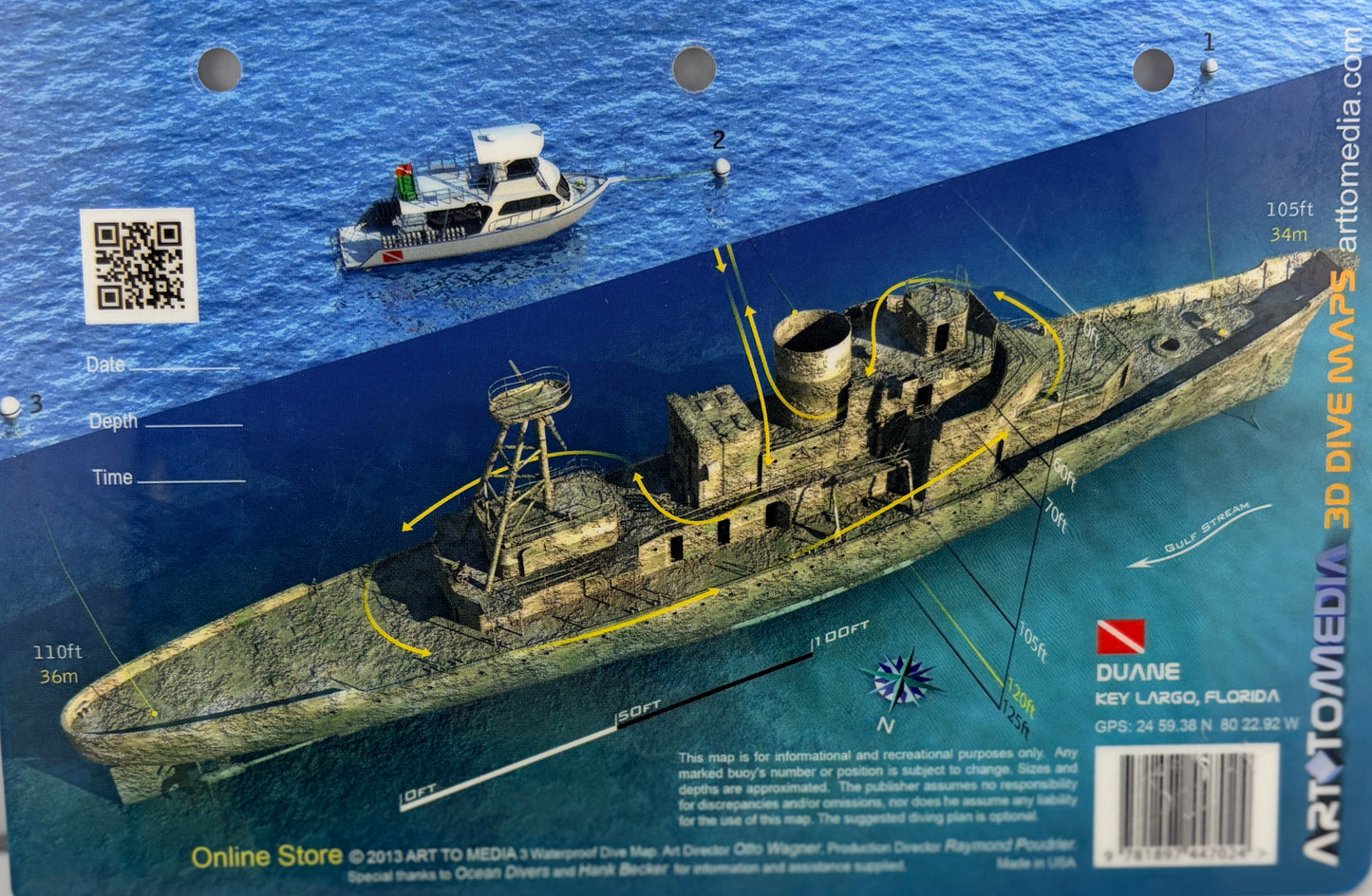 Dive Site Slates