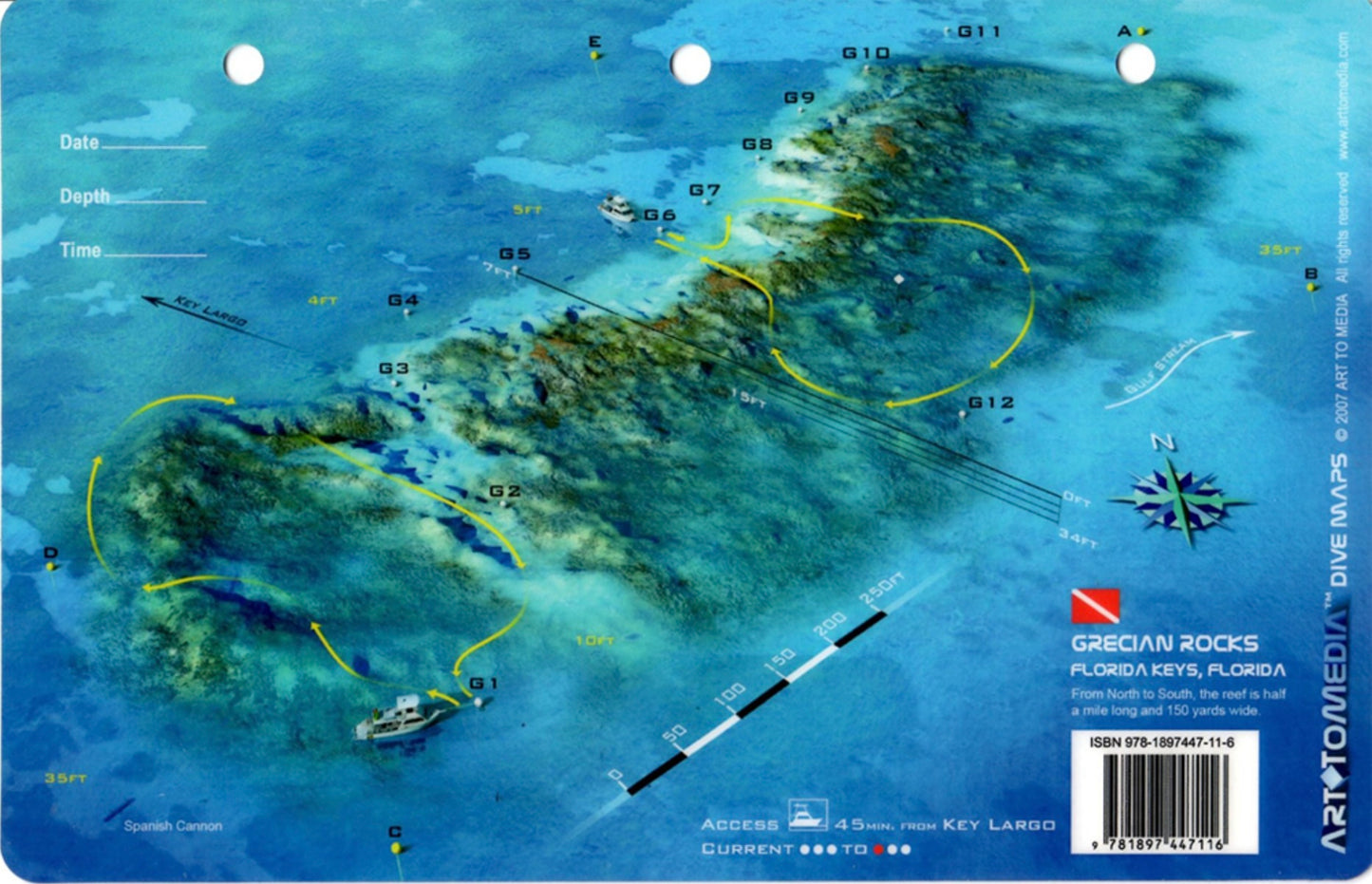 Dive Site Slates