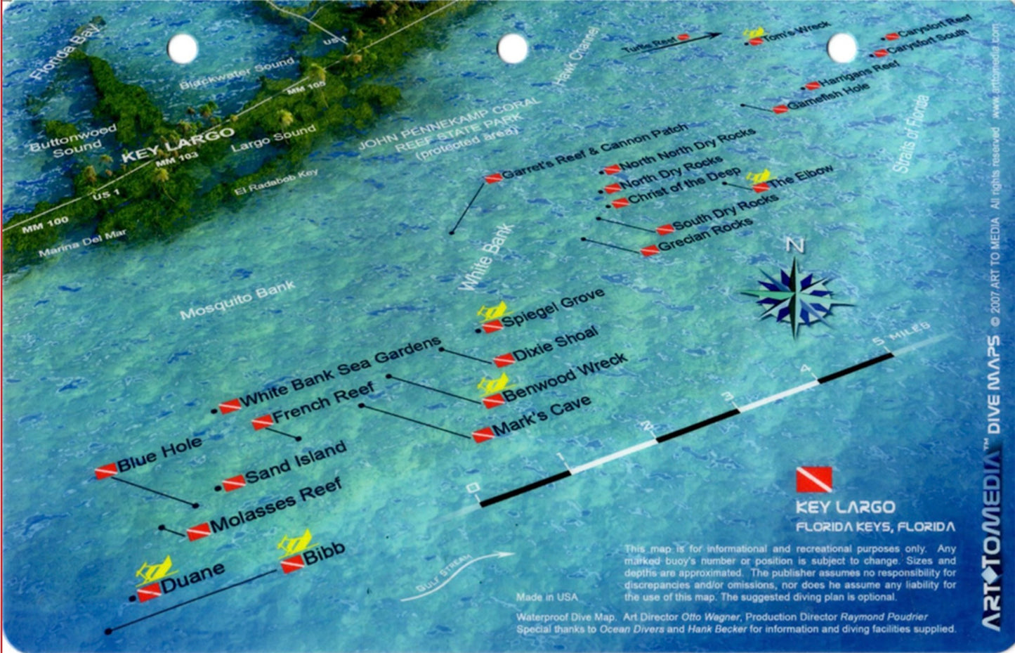 Dive Site Slates