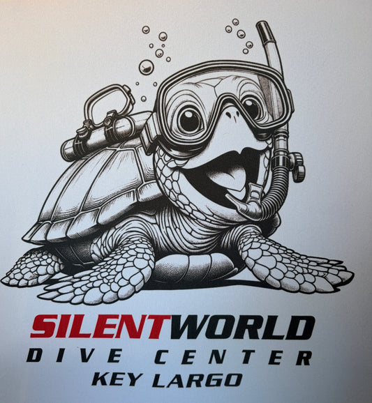 Youth Kids Scuba Turtle Rashguard