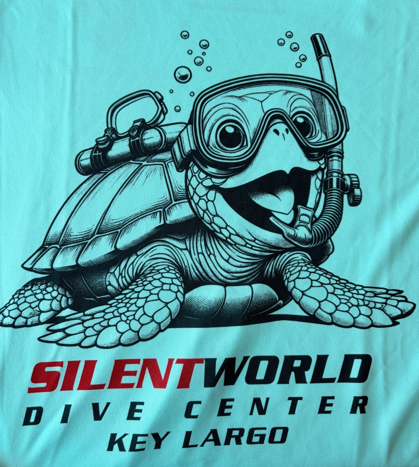 Youth Kids Scuba Turtle Rashguard