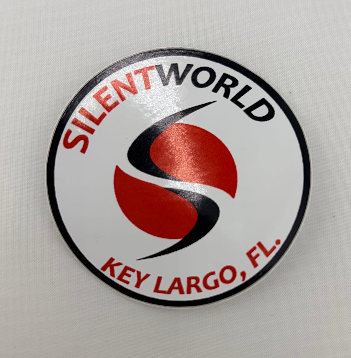 Silent World Sticker