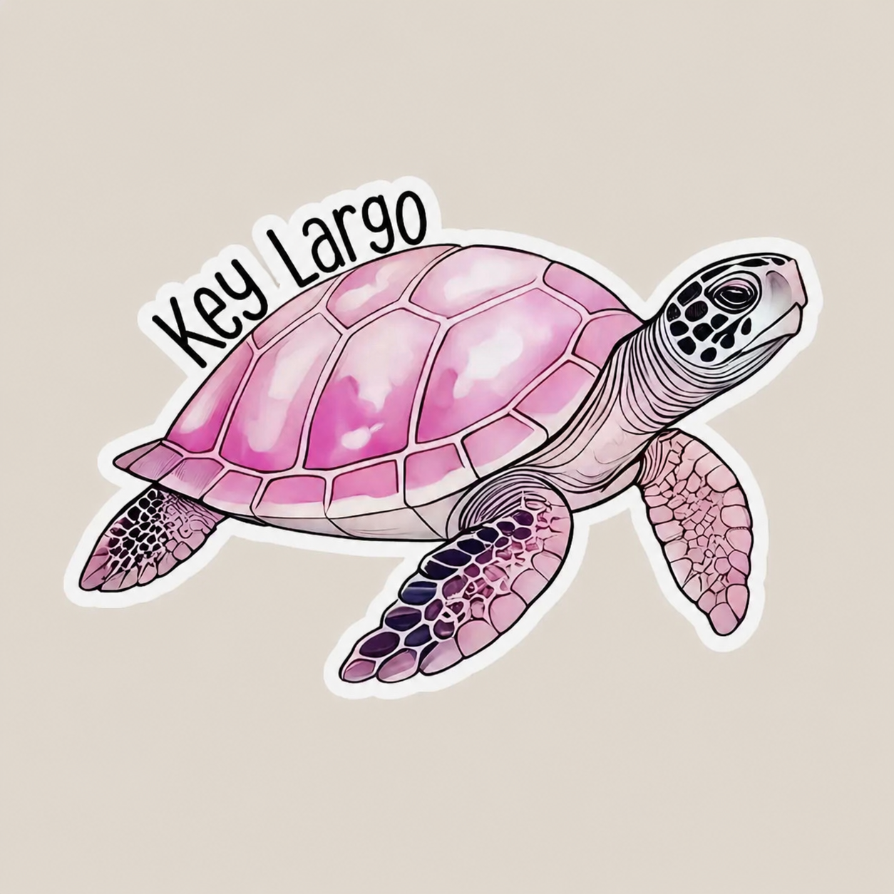 Custom Key Largo Magnet