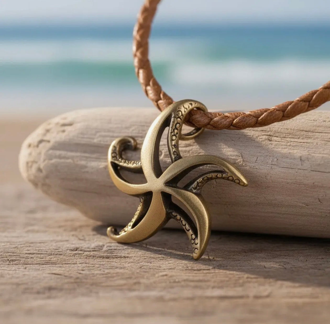 Ocean Bronze Necklace