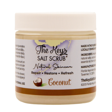 The Keys Salt Scrub - 3.4 Oz Travel Size