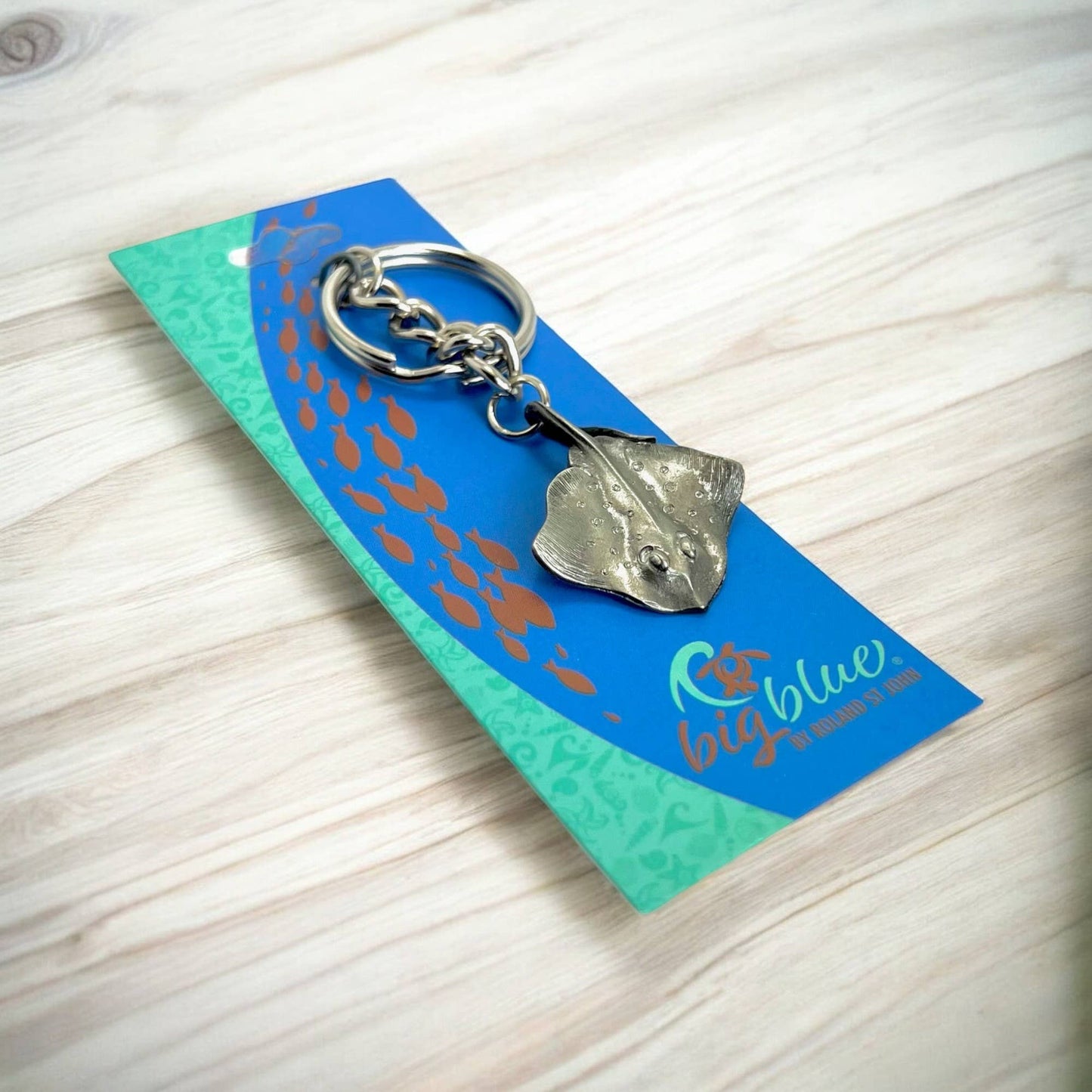 Stingray Keychain with Realistic Details