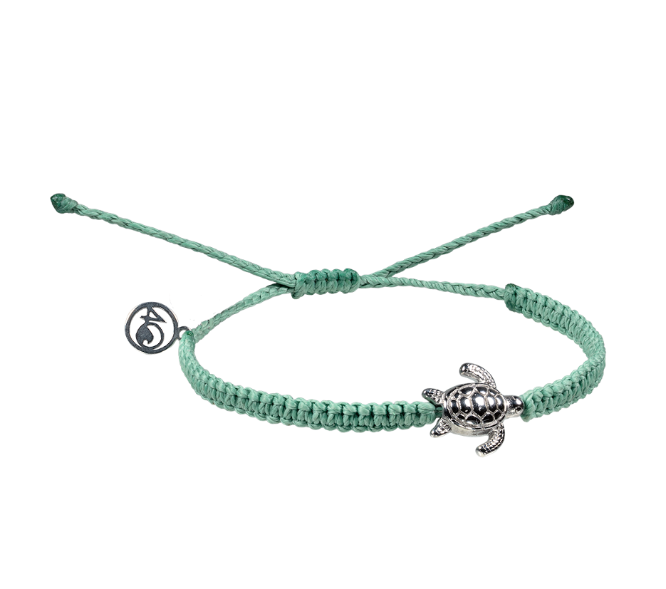 4ocean Sea Turtle Rescue Bracelet - Seafoam Green [6-pack]