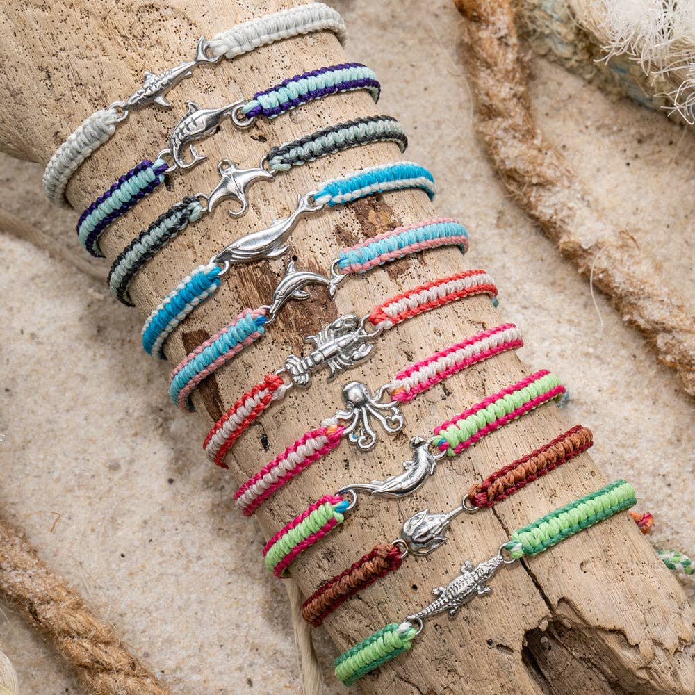 4ocean Respect the Locals Manta Ray Bracelet [6-pack]