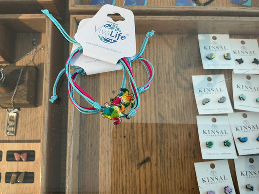 Viva life metal resin bracelet